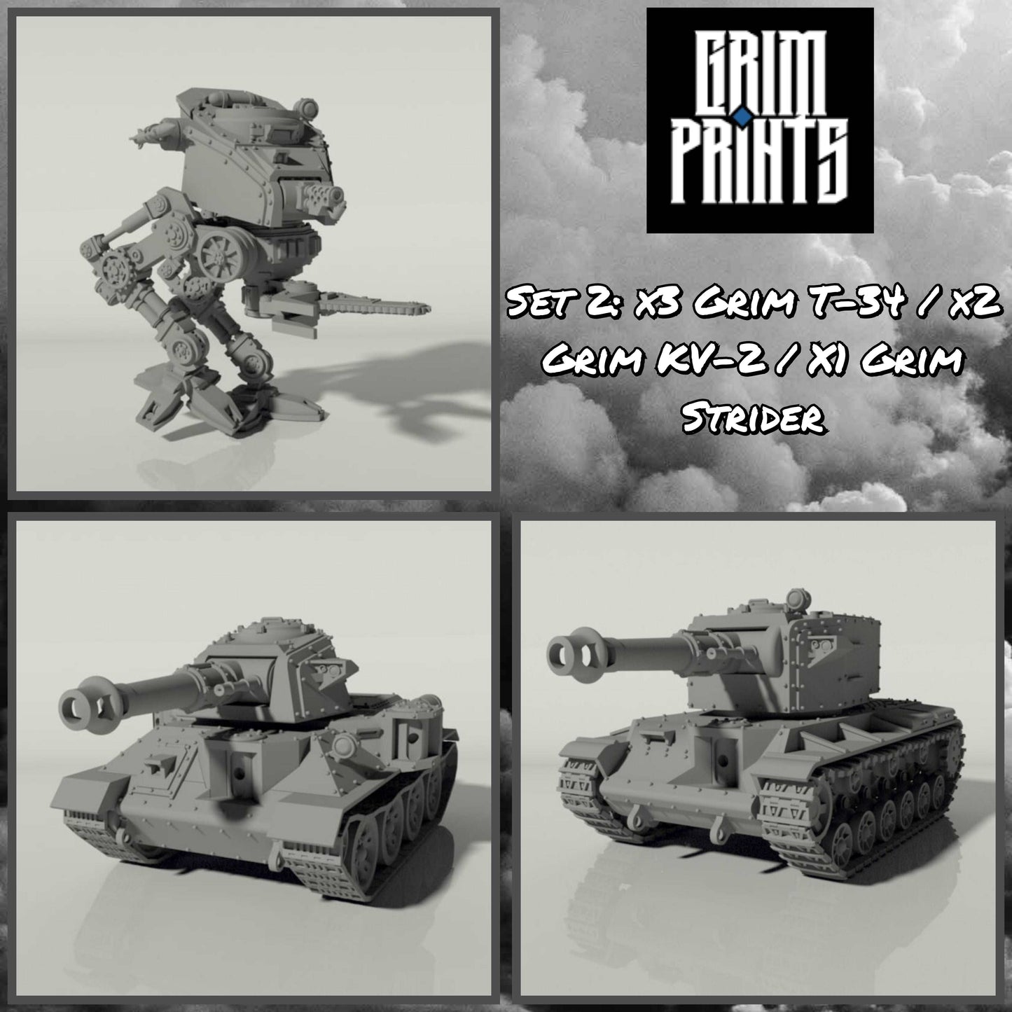 Grim Soviet Breakthrough Platoon Set