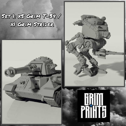 Grim Soviet Breakthrough Platoon Set