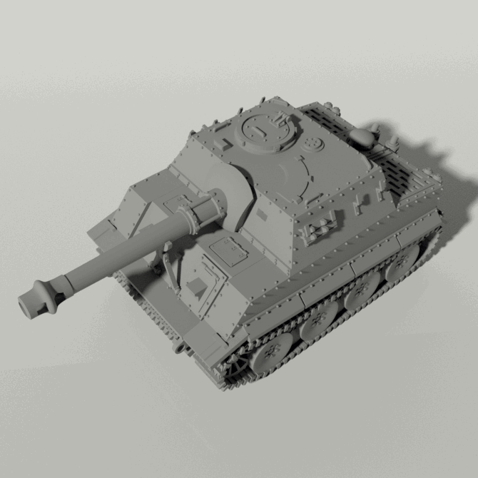 Grim SturmTiger Assault Gun / JagdTiger Tank Destroyer