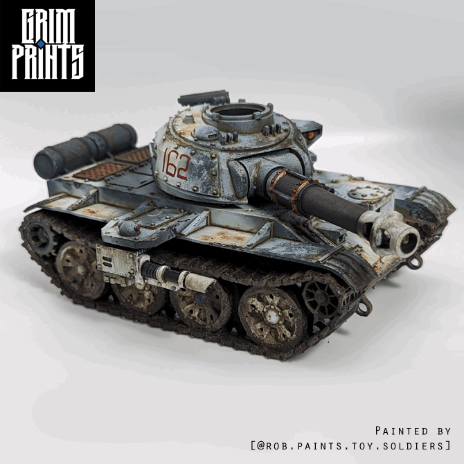 Grim T-54 Main Battle Tank