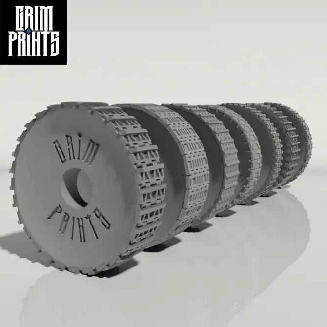 Grim Track Imprint Rollers | Scenery and Terrain Modelling Tool