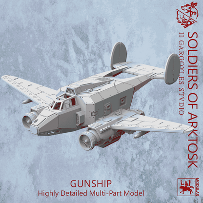 Soldiers of Arktosk Gunship