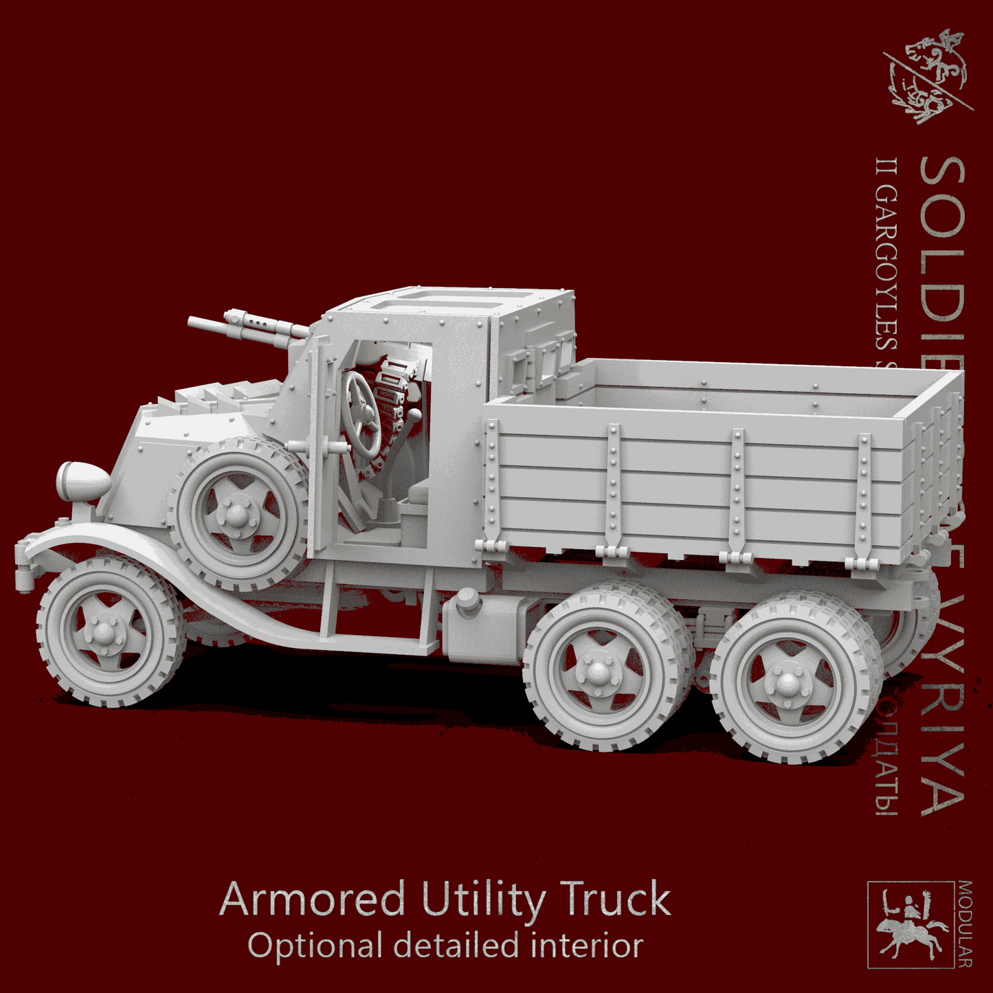 Soldiers of Vyriya Armoured Utility Truck