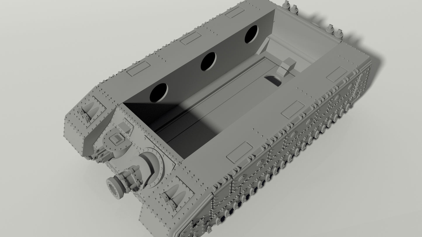 Grim Ratte - Heavy Battle Tank | Fully Customizable Colossus