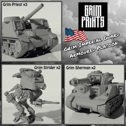 American Grim Armoured Platoon Set