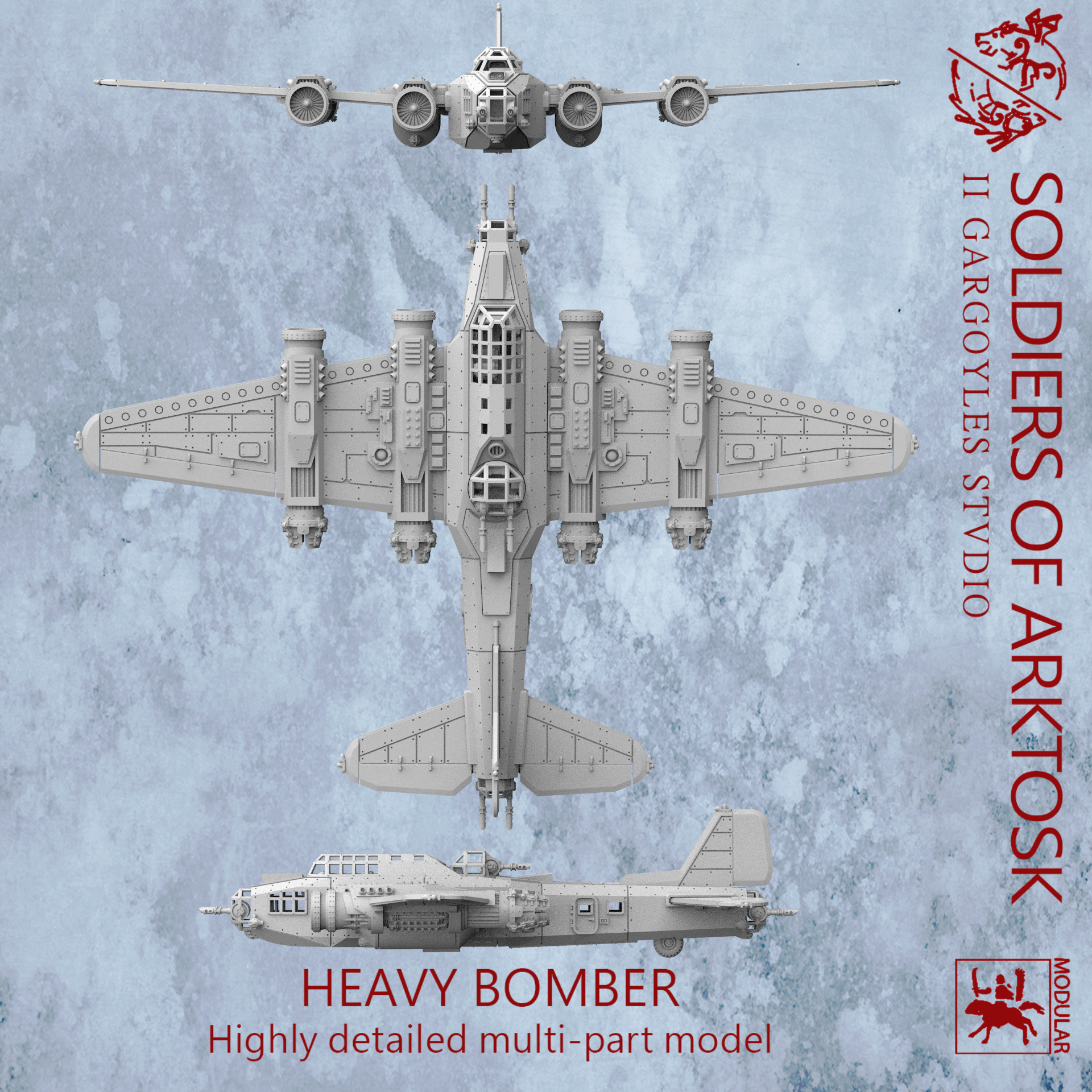 Soldiers of Arktosk - Heavy Bomber