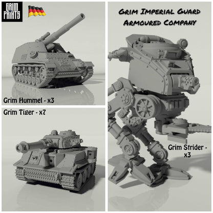 Complete German Grim Armoured Company