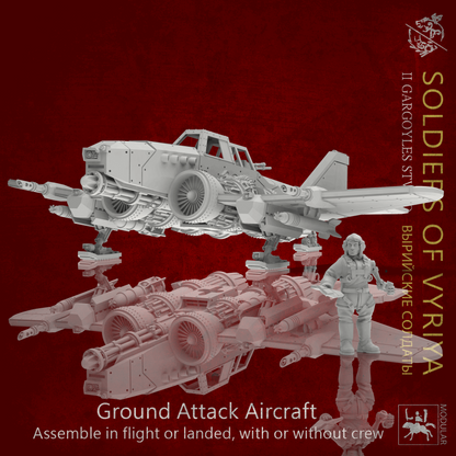 Soldiers of Vyriya - Ground Attack Aircraft