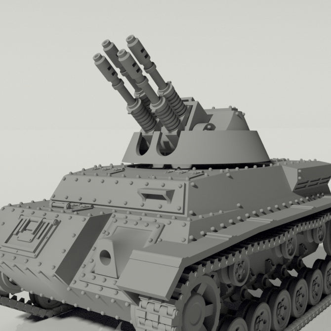 Grim Anti-Aircraft Turret Upgrade (Panzer IV and 251)