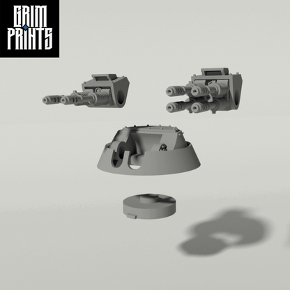 Grim Anti-Aircraft Turret Upgrade (Panzer IV and 251)