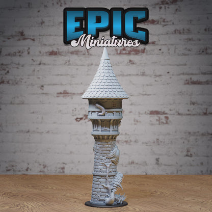 Epic Miniatures - Mimic Tower Huge | 3D Printable D&D Model