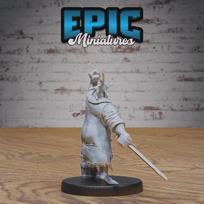 Sawhead Pirate #4817-#4819 by Epic Miniatures - Mysterious Ocean | DnD Tabletop Miniatures (28mm Scale)