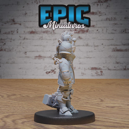 Epic Miniatures Exosuit Artificer - Steampunk D&D Tabletop Miniature