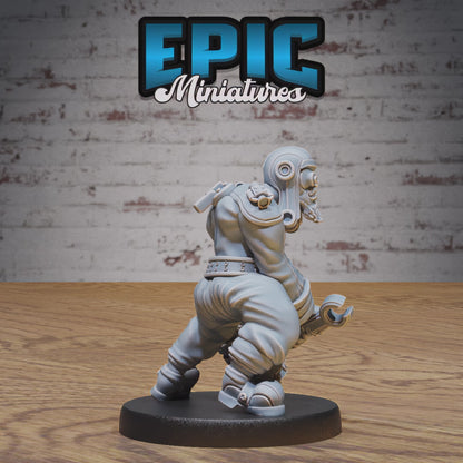 Steam Society Airship Pilot | D&D Truescale Miniature