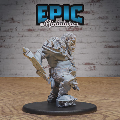 Bugbear Raider #4960-#4962 | Epic Miniatures | D&D Tabletop Minis