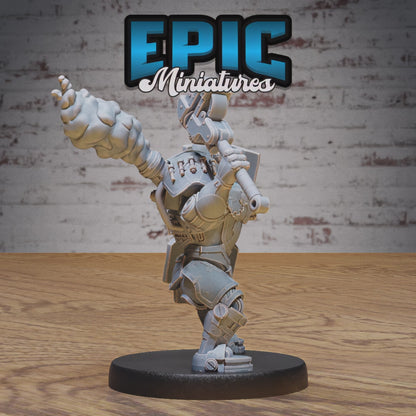 Epic Miniatures Tinkerer Knight - Steampunk Fantasy D&D Tabletop Miniature