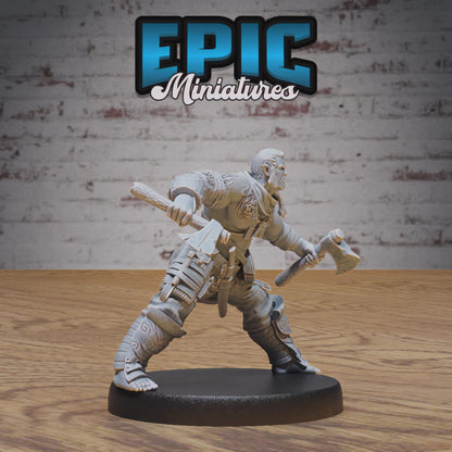 Half Orc Adventurer #4987-#4989 | Epic Miniatures | D&D Tabletop Miniature