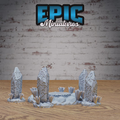 Epic Miniatures Magical Forest Buildings - Fantasy D&D Tabletop Terrain Set