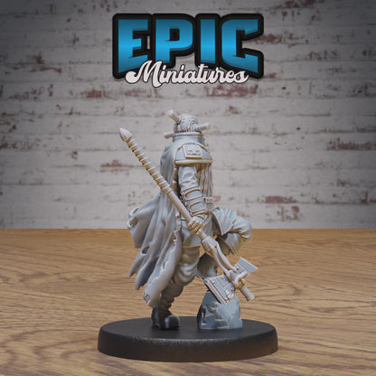 Epic Miniatures Iron Mind Warrior - Fantasy Sci-Fi D&D Tabletop Miniature