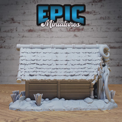 Epic Miniatures Magical Forest Buildings - Fantasy D&D Tabletop Terrain Set