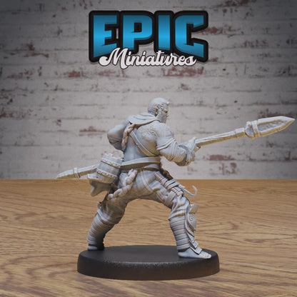 Half Orc Adventurer #4987-#4989 | Epic Miniatures | D&D Tabletop Miniature