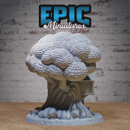 Epic Miniatures Gargantuan Forest Tree House - Fantasy D&D Tabletop Terrain