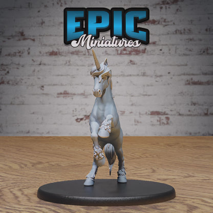 Epic Miniatures - Unicorns | D&D | DnD | Truescale | Print on Demand