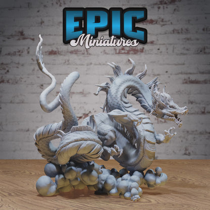 Emperor Lung Dragon | Legends of the East | Epic Miniatures | D&D Tabletop Miniature