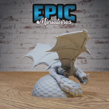 Epic Miniatures - Owl Wyvern | 3D Printed D&D Tabletop Miniature