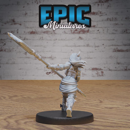 Orc Tiefling Female #4957-#4959 | Epic Miniatures | D&D Tabletop Minis