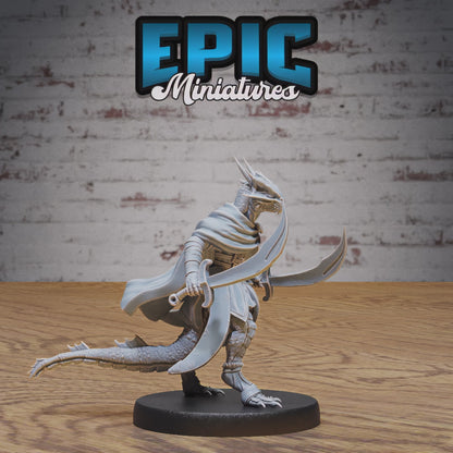 Half-Dragon Adventurer #4887-#4889 by Epic Miniatures | D&D Tabletop Miniatures