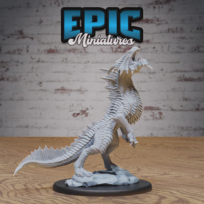 Guard Drake Bronze #4808-#4810 by Epic Miniatures - Mysterious Ocean | DnD Tabletop Miniatures