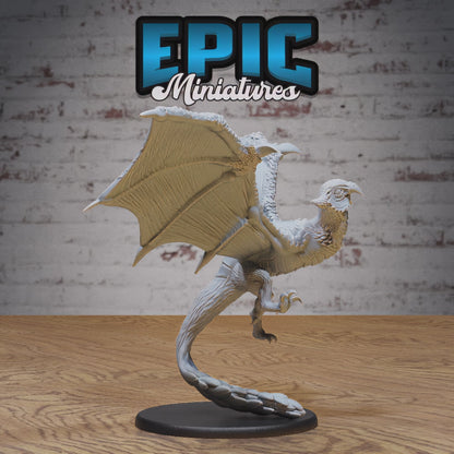 Epic Miniatures - Owl Wyvern | 3D Printed D&D Tabletop Miniature