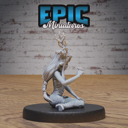 Druid Child Female #4739-4741 by Epic Miniatures | 3D Printable D&D Models