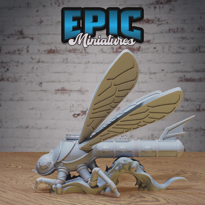 Epic Miniatures Spelljammer Dragonfly Airship | 72-Piece Gargantuan Model