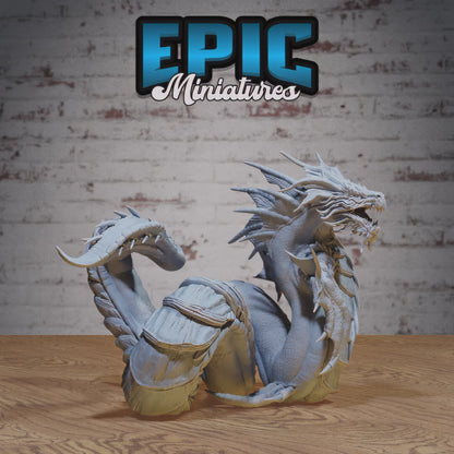 Ancient Leviathan | Mysterious Ocean by Epic Miniatures | 28mm Gargantuan Ocean Beast for D&D Tabletop