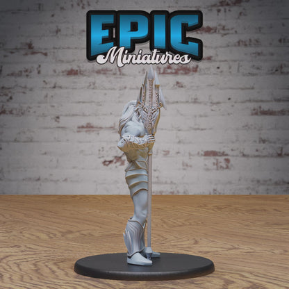 God Triton Avatar by Epic Miniatures | 28mm Scale D&D Tabletop Miniature