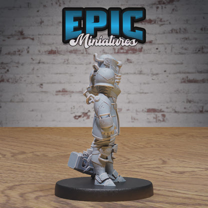 Epic Miniatures Exosuit Artificer - Steampunk D&D Tabletop Miniature