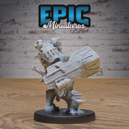 Epic Miniatures Tinkerer Knight - Steampunk Fantasy D&D Tabletop Miniature