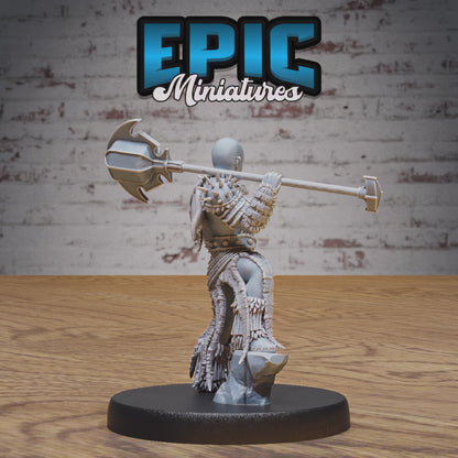 Bald Dwarf #4875-#4877 by Epic Miniatures | D&D Tabletop Miniatures