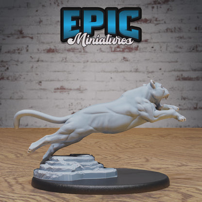 Black Panther #4750-#4752 by Epic Miniatures | 3D Printable D&D Models