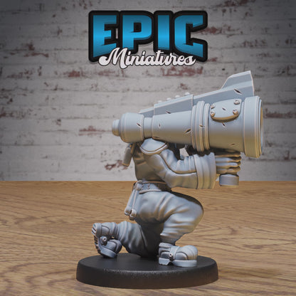 Steam Society Airship Pilot | D&D Truescale Miniature