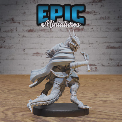 Half-Dragon Adventurer #4887-#4889 by Epic Miniatures | D&D Tabletop Miniatures