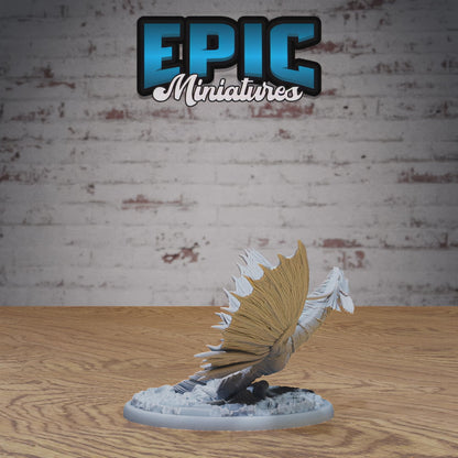 Ocean Wyvern #4828-#4830 by Epic Miniatures - Mysterious Ocean | DnD Tabletop Miniatures (28mm Scale)