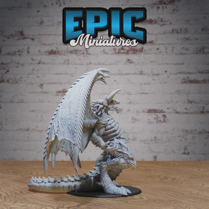 Inferno Dragon (#4850) Gargantuan Model by Epic Miniatures | D&D Tabletop Miniature