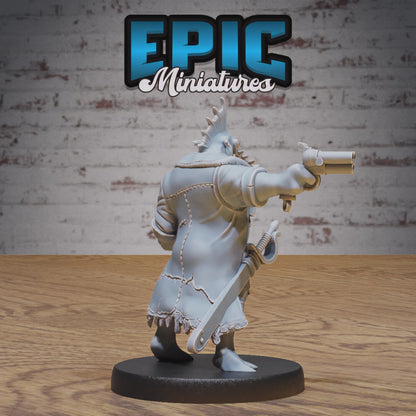 Sawhead Pirate #4817-#4819 by Epic Miniatures - Mysterious Ocean | DnD Tabletop Miniatures (28mm Scale)