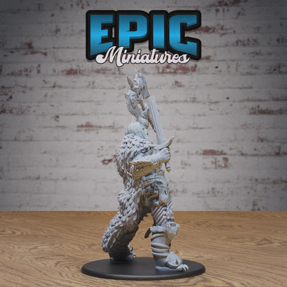 Giant Dragon Hunter Set (#4863-#4865) by Epic Miniatures | D&D Tabletop Miniatures