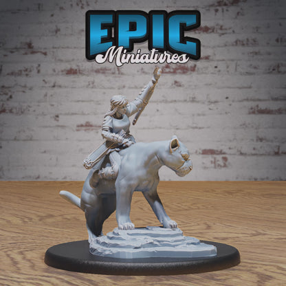 Hunter Girl #4748-4750 by Epic Miniatures | 3D Printable D&D Models