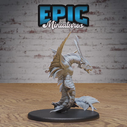 Ocean Wyvern #4828-#4830 by Epic Miniatures - Mysterious Ocean | DnD Tabletop Miniatures (28mm Scale)