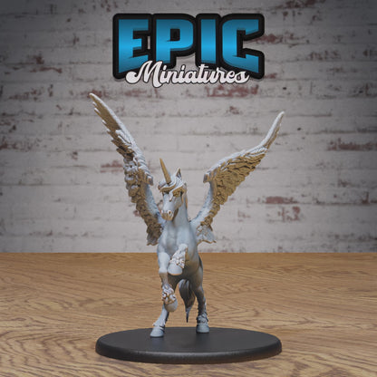 Epic Miniatures - Unicorns | D&D | DnD | Truescale | Print on Demand